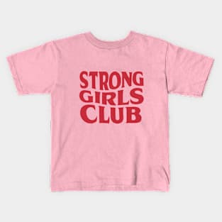 Empowerment Essence - Strong Girls Club Kids T-Shirt